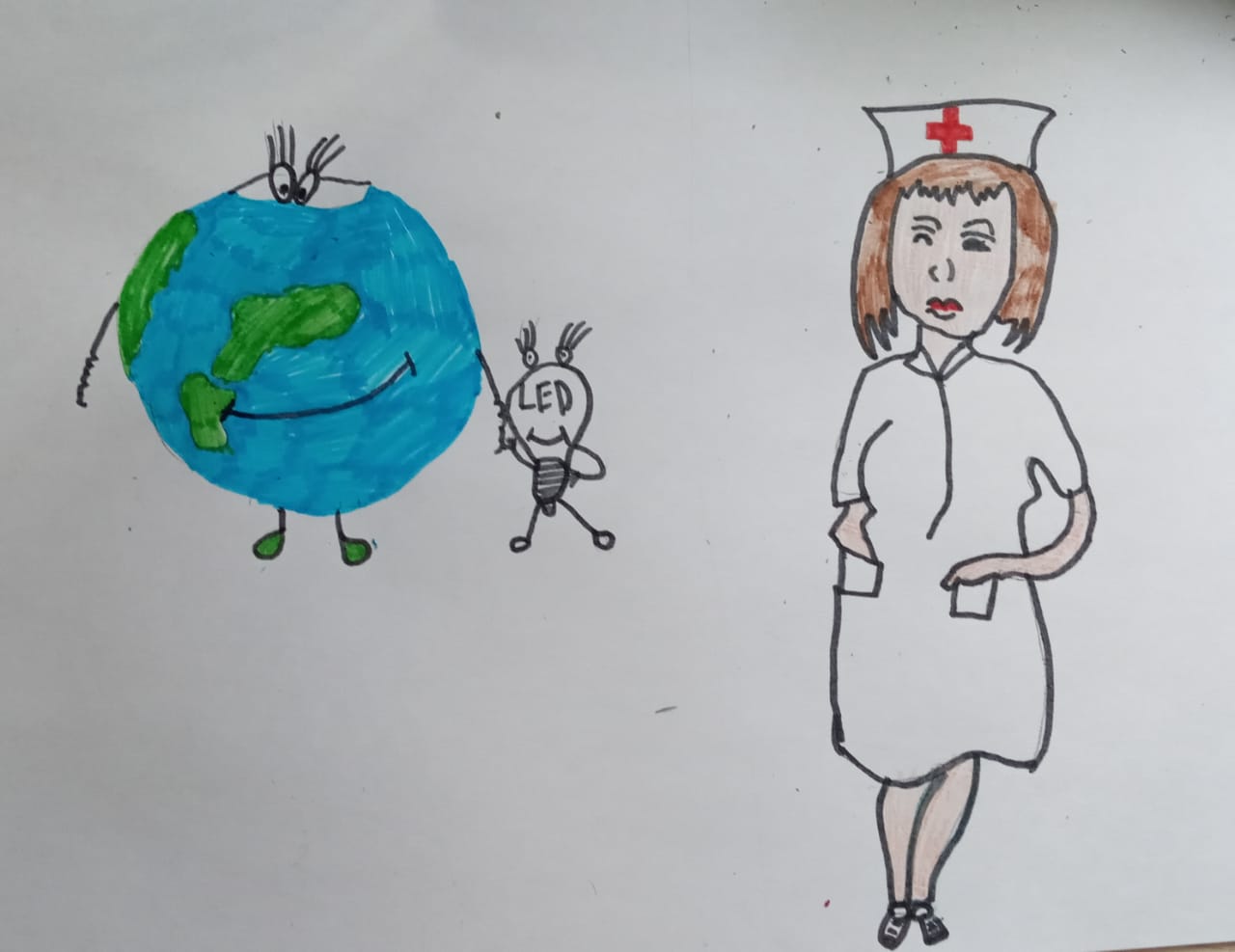 Детские рисунки спасибо медикам